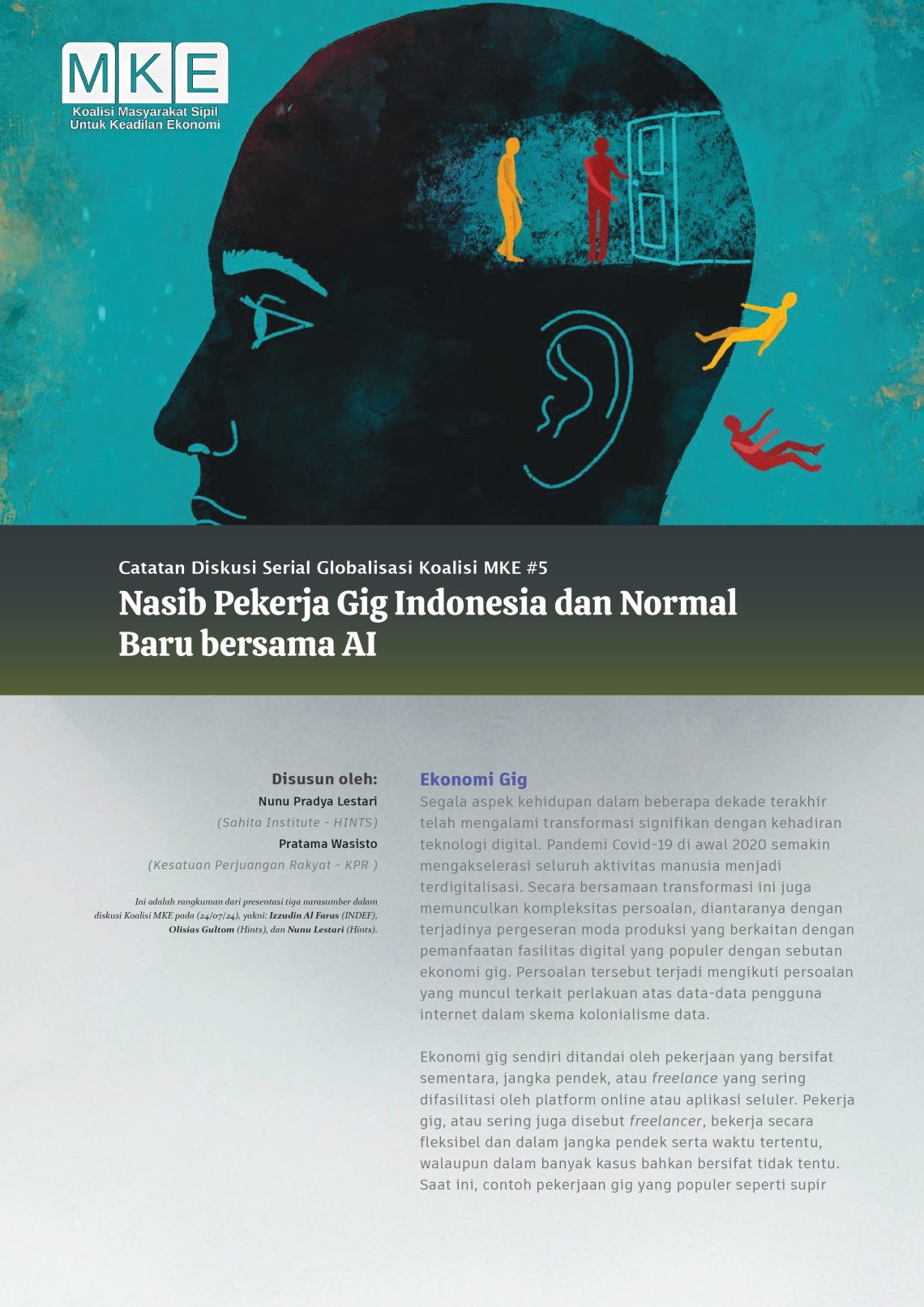 Nasib Pekerja Gig Indonesia dan Normal Baru bersama AI